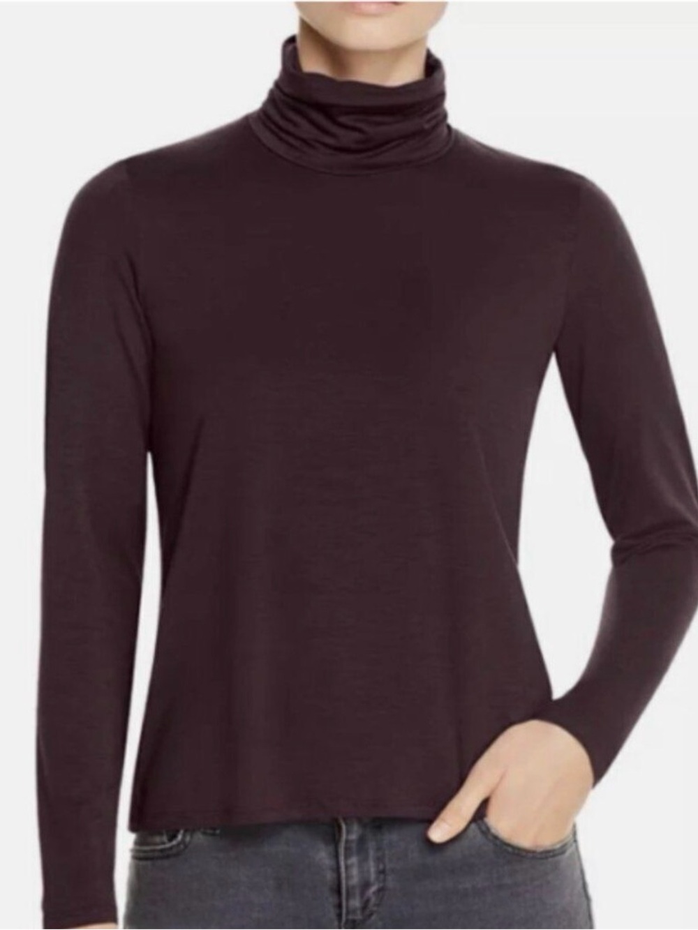 Eileen Fisher Casis Scrunch Neck top